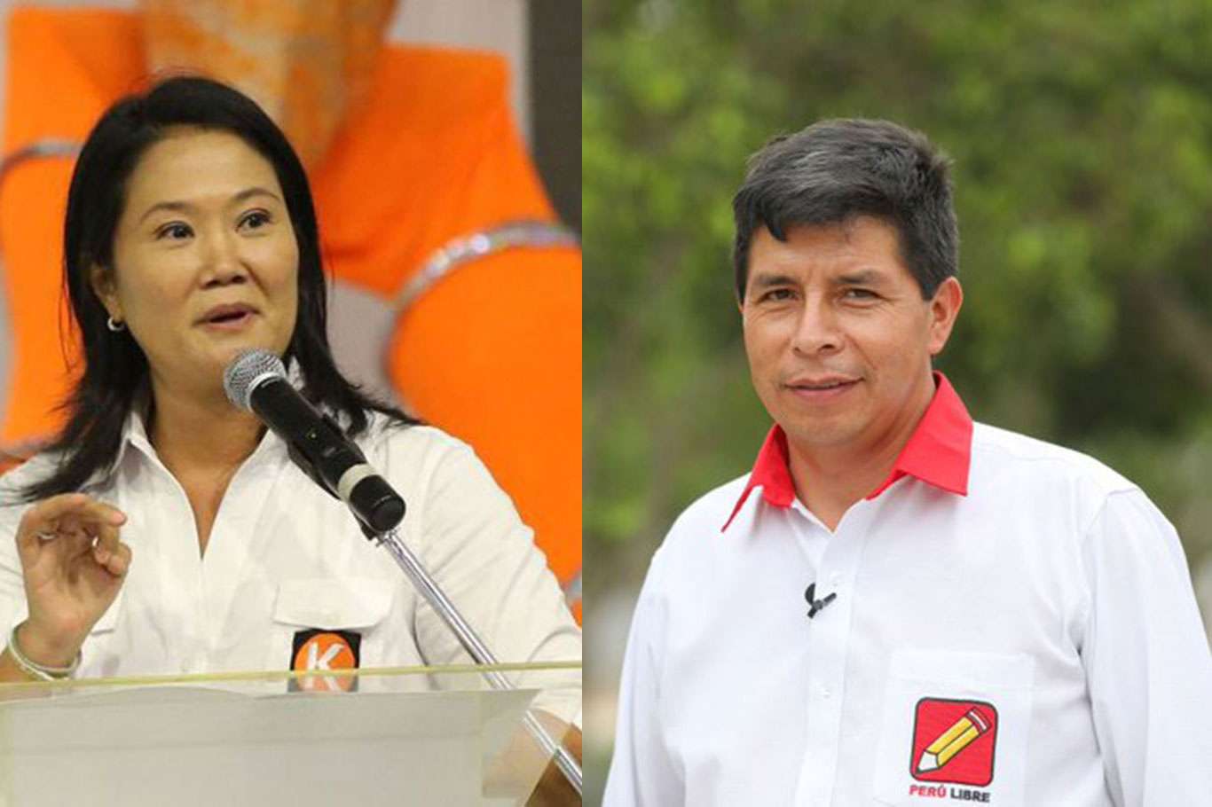 Pedro Castillo, Keiko Fujimori go to the second round in the Peruvian presidential race Pedro Castillo, Keiko Fujimori go to the second round in the Peruvian presidential race